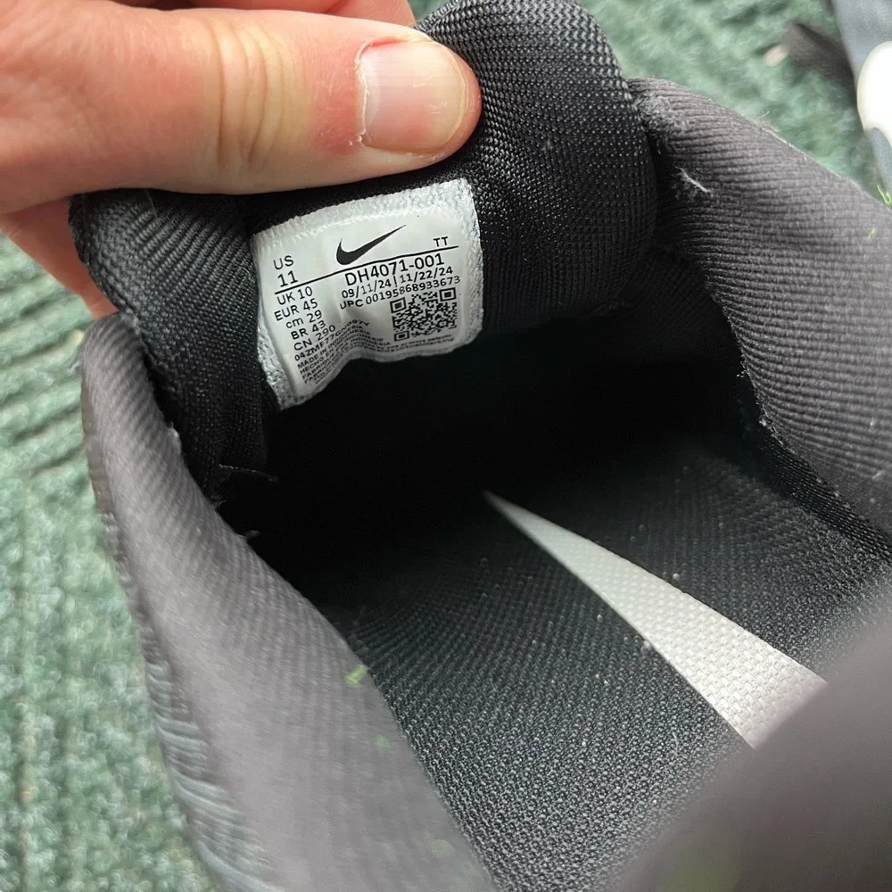 Nike Men’s Air Pegasus 39 Road Running Shoes Black White Size 11 - Picture 6 of 6